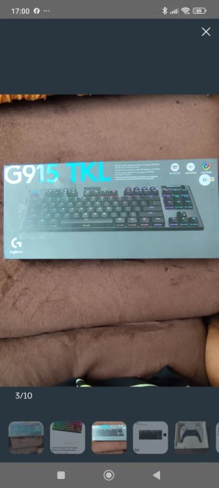 Teclado Logitech G915 TKL RGB