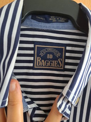 Camisa BD Baggies Hombre, nueva