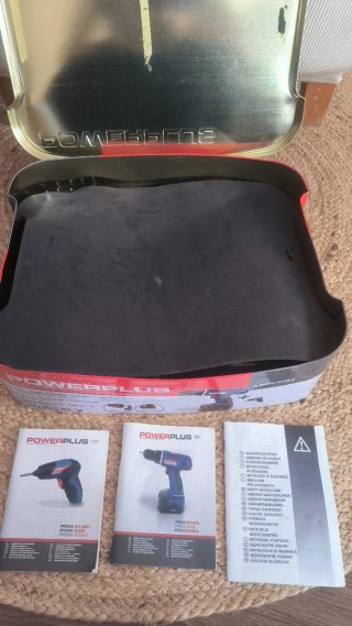 Kit Powerplus 14,4V Taladro + Atornillador