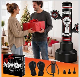 Saco Boxeo Adulto 180cm Inflable NUEVO
