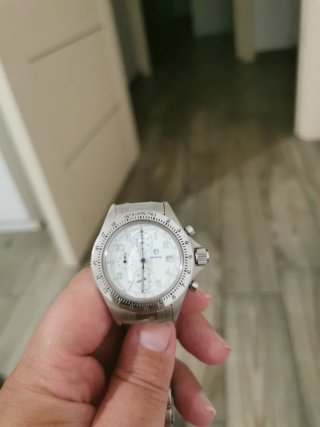 Cronografo Breil Uomo Argento Bianco