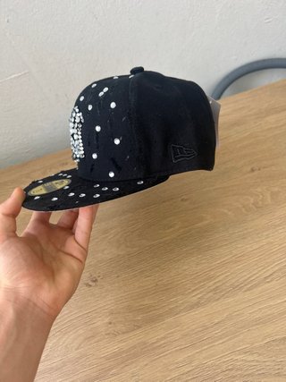 Cappello New Era Nero con Strass