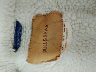 Chaqueta vaquera forrada Pull&Bear Talla M