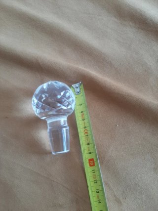 Decantador de cristal tallado