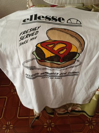 Camiseta Ellesse Blanca Talla M