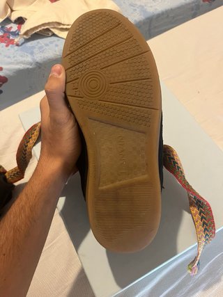 Lanvin Curb Nere Scarpe Uomo Tg 44