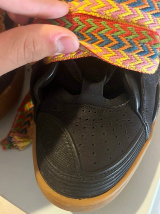 Lanvin Curb Nere Scarpe Uomo Tg 44