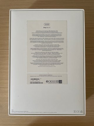 Scatola originale per iPad di Apple