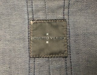 Chaqueta vaquera Roberto Verino militar T38 índigo
