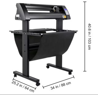 Plotter de corte vinilo 88 cm con recogedor, NUEVO
