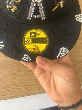 Cappello New Era Angels Nero Strass