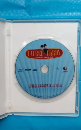 DVD Laurel y Hardy en el Oeste