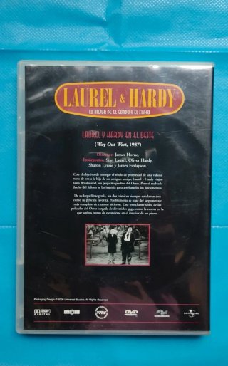 DVD Laurel y Hardy en el Oeste
