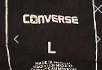 Camiseta Converse Talla L Vinilo