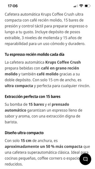 Cafetera Súper Automática KRUPS