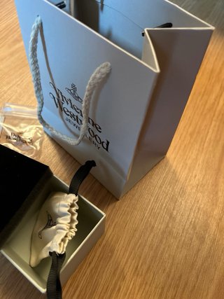 Vivienne Westwood Orecchini Argento Perla