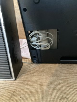 Giradischi Philips Argento e Nero