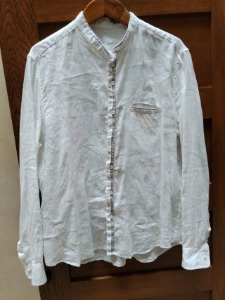 Camisa DOMINGUEZ blanca hombre