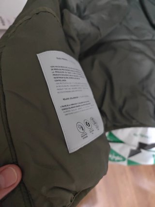 Cazadora Scalpers acolchada verde hombre