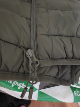 Cazadora Scalpers acolchada verde hombre