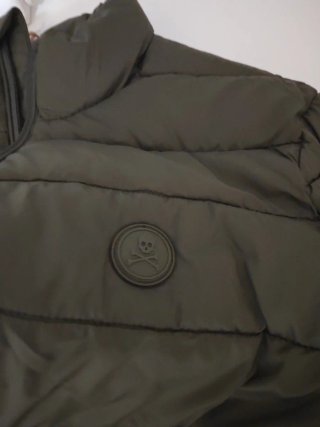 Cazadora Scalpers acolchada verde hombre