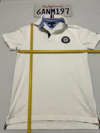 Polo Tommy Hilfiger Uomo Bianco Taglia S
