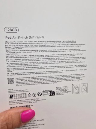 iPad Air 11 M4 128GB Starlight Wi-Fi