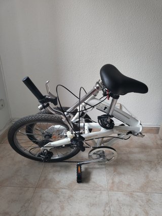 Bicicleta Plegable Gotty Freedom Blanca