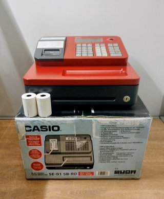 Caja Registradora Casio SE-G1 Roja