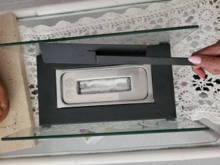 Chimenea sobremesa bioetanol