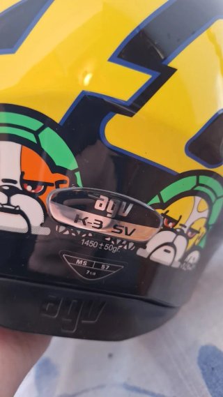 Casco AGV K3 SV Rossi Tartaruga