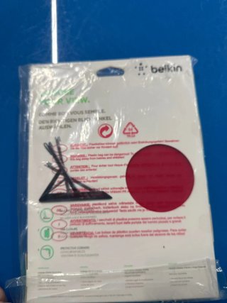 Capa Belkin  iPad 3 Rosa/Branco