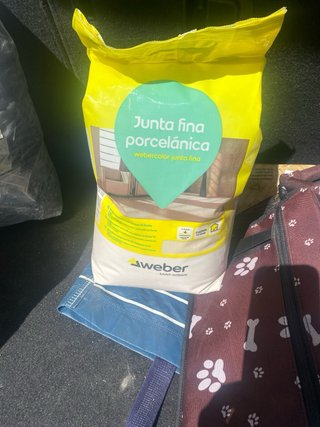 Weber Junta Fina Porcelánica.5kilos