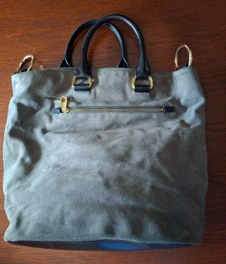 Bolso Bimba y Lola Gris y Dorado