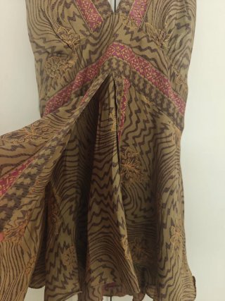 Blusa India Estampada Talla Única