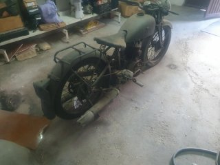 Triumph 1929 para restaurar