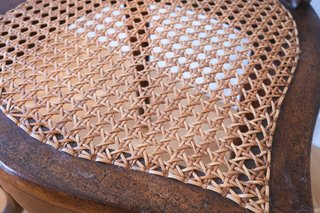 Silla Isabelina con asiento de rejilla