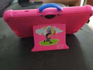 Tablet per Bambini Rosa con Maniglia