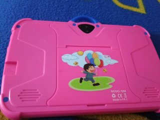 Tablet per Bambini Rosa con Maniglia