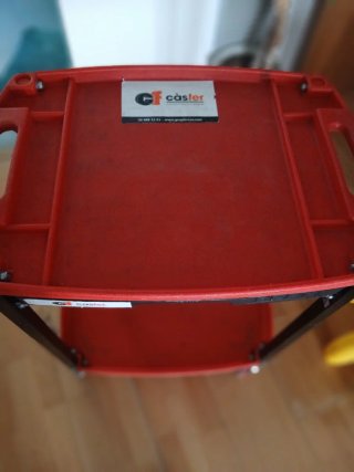 Carrito Taller 2 Niveles herramientas