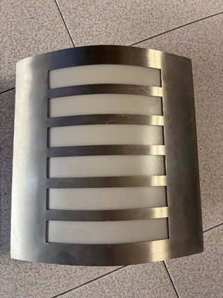 Aplique Pared Moderno Acero Inoxidable