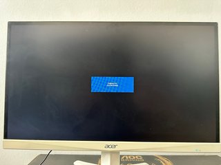 Monitor Acer G237HL 24 Bianco