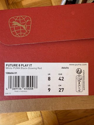 Puma Future 8 Play IT Talla 42 + Caja