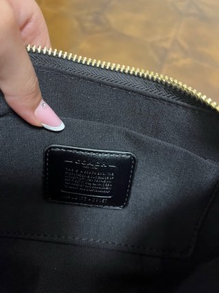 Borsa Coach Nera Monogram