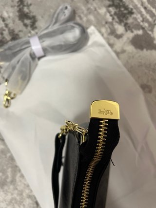 Borsa Coach Nera Monogram