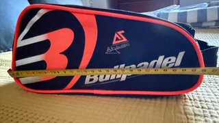 Neceser Bullpadel Negro y Naranja