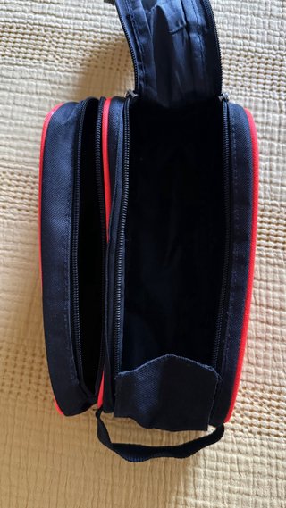 Neceser Bullpadel Negro y Naranja