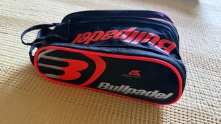 Neceser Bullpadel Negro y Naranja