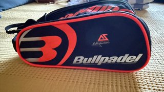 Neceser Bullpadel Negro y Naranja