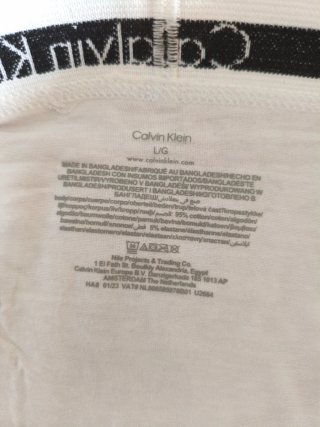 3 Calzoncillos Boxer Calvin Klein Talla L